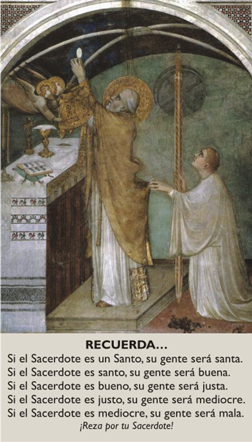 *SPANISH* Prayer for Priests Card